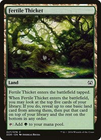 Fertile Thicket (27) - Duel Decks: Nissa vs. Ob Nixilis