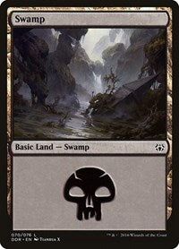 Swamp 070 (70) - Duel Decks: Nissa vs. Ob Nixilis