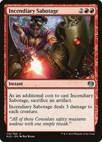 Incendiary Sabotage (119) - Kaladesh