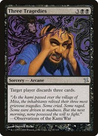 Three Tragedies (87) - Betrayers of Kamigawa