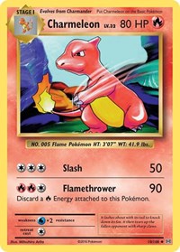 Charmeleon (10/108) - XY - Evolutions