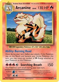 Arcanine (18/108) - XY - Evolutions