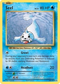 Seel (28/108) - XY - Evolutions