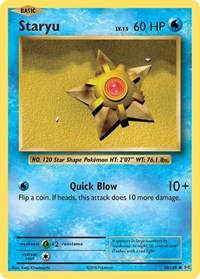 Staryu (30/108) - XY - Evolutions