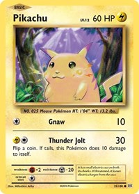 Pikachu (35/108) - XY - Evolutions