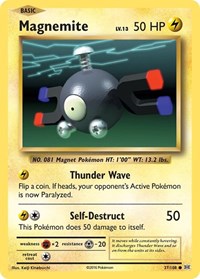 Magnemite (37/108) - XY - Evolutions