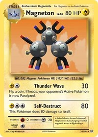 Magneton (38/108) - XY - Evolutions