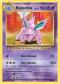 Nidorino (44/108) - XY - Evolutions