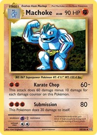Machoke (58/108) - XY - Evolutions
