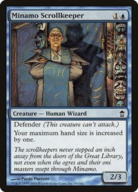 Minamo Scrollkeeper (45) - Saviors of Kamigawa
