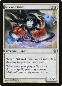 Nikko Onna (21) - Saviors of Kamigawa