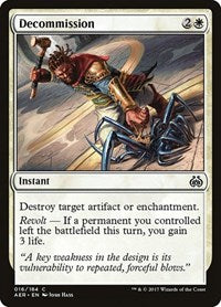 Decommission (16) - Aether Revolt