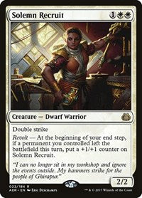 Solemn Recruit (22) - Aether Revolt