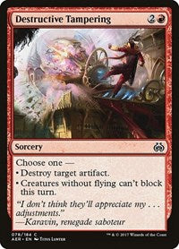 Destructive Tampering (78) - Aether Revolt