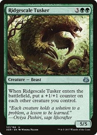 Ridgescale Tusker (121) - Aether Revolt
