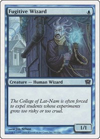 Fugitive Wizard (80) - 9th Edition