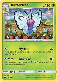 Butterfree (3/149) - SM Base Set