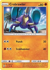 Crabrawler (72/149) - SM Base Set