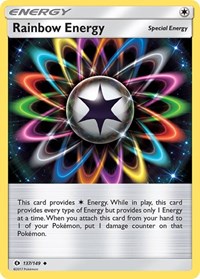 Rainbow Energy (137/149) - SM Base Set