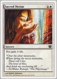 Sacred Nectar (38) - 9th Edition
