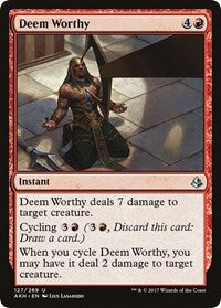 Deem Worthy (127) - Amonkhet