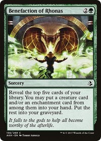 Benefaction of Rhonas (156) - Amonkhet