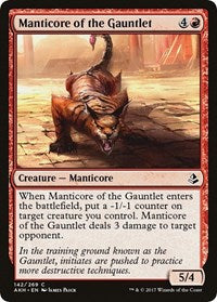Manticore of the Gauntlet (142) - Amonkhet