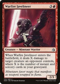 Warfire Javelineer (155) - Amonkhet