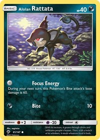 Alolan Rattata (81/147) - SM - Burning Shadows