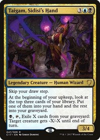 Taigam Sidisis Hand (47) - Commander 2017