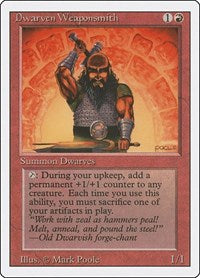 Dwarven Weaponsmith (145) - Revised Edition