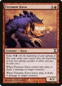 Firemaw Kavu (153) - Time Spiral