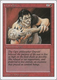 Gray Ogre (157) - Revised Edition
