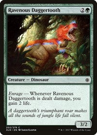 Ravenous Daggertooth (202) - Ixalan