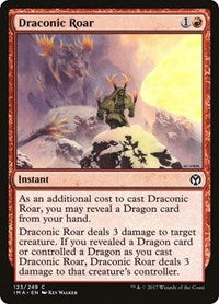 Draconic Roar (123) - Iconic Masters