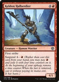 Keldon Halberdier (135) - Iconic Masters
