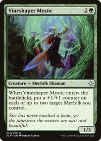Vineshaper Mystic (214) - Ixalan