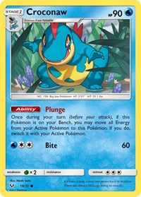 Croconaw (19/73) - Shining Legends