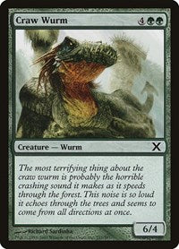 Craw Wurm (257) - 10th Edition