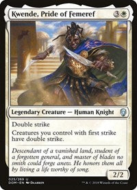 Kwende Pride of Femeref (25) - Dominaria