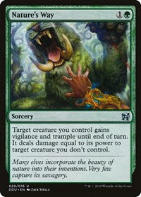 Natures Way (20) - Duel Decks: Elves vs. Inventors