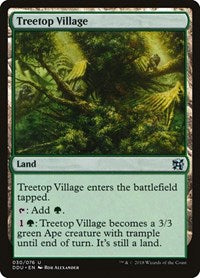 Treetop Village (30) - Duel Decks: Elves vs. Inventors