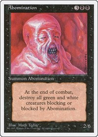 Abomination (117) - Fourth Edition