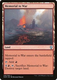Memorial to War (246) - Dominaria