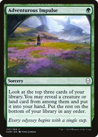 Adventurous Impulse (153) - Dominaria