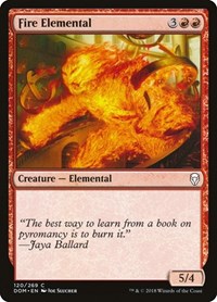 Fire Elemental (120) - Dominaria