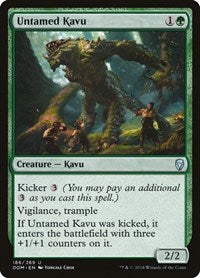 Untamed Kavu (186) - Dominaria