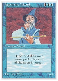 Apprentice Wizard (61) - Fourth Edition
