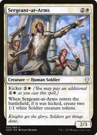 Sergeant at Arms (32) - Dominaria