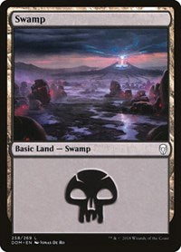 Swamp 258 (258) - Dominaria
